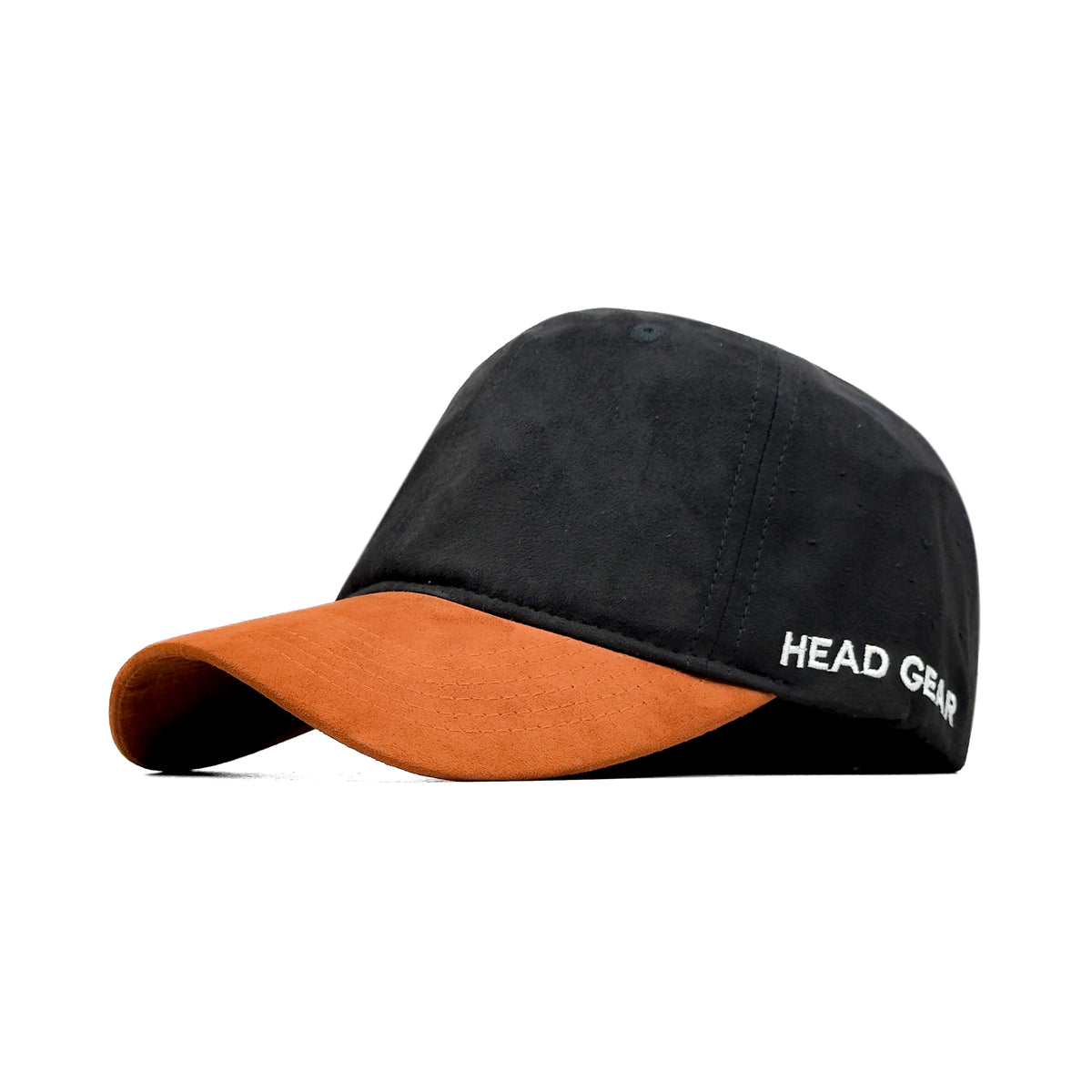 HEAD GEAR BLACK ORANGE DUAL TONE CAP – Head Gear - Main Image