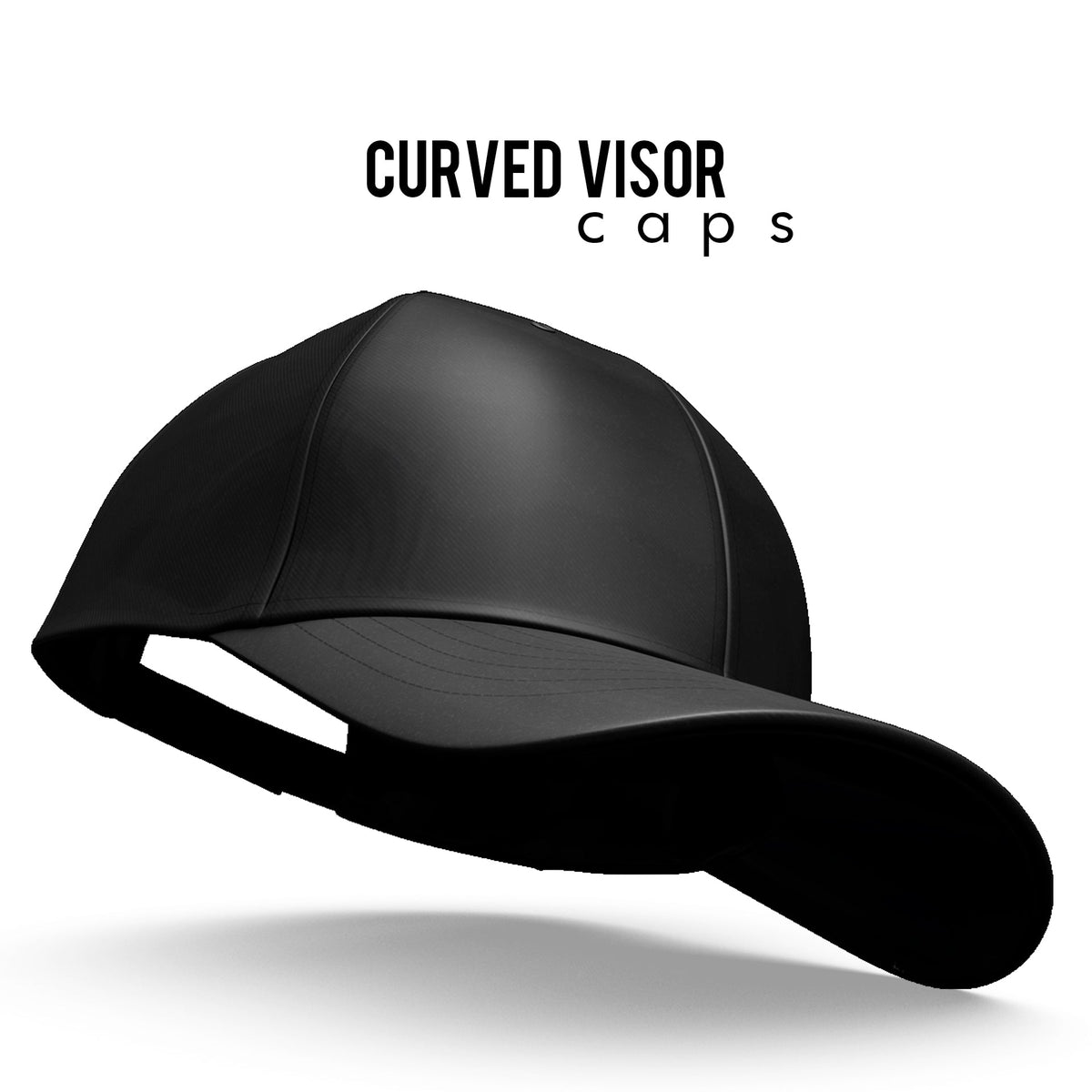 Adjustable Curved Visor Hat Plain Baseball Cap for Men's and Women's
