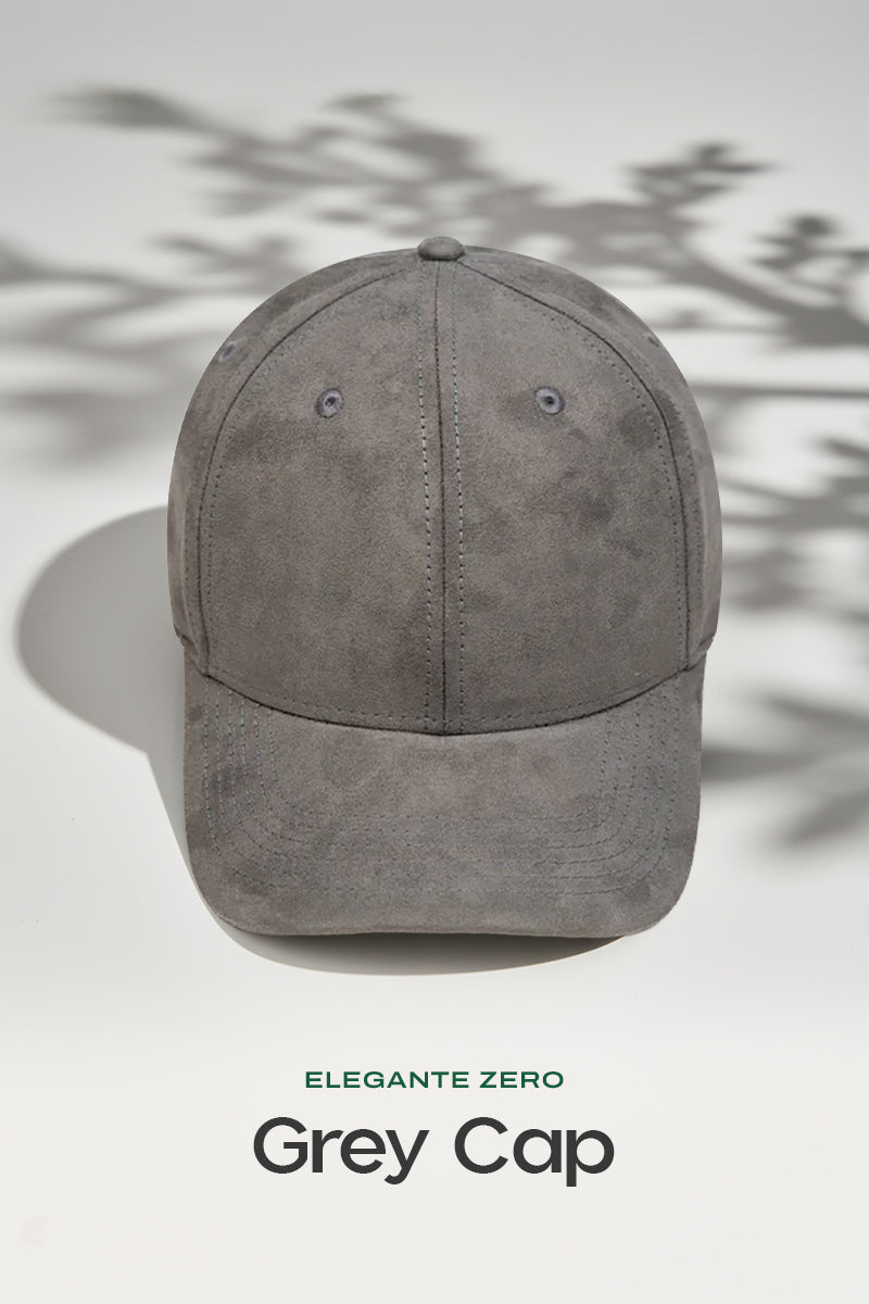 HEAD GEAR ELEGANTE ZERO GREY CAP (NO LOGO)
