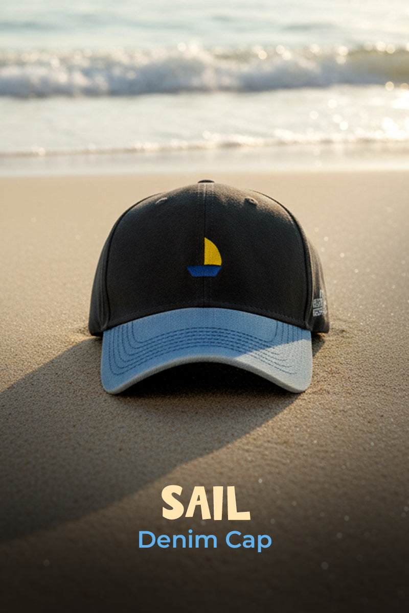 HEAD GEAR SAIL DENIM CAP