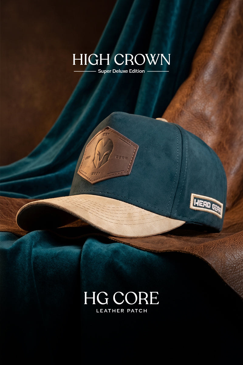 HEAD GEAR HG CORE LEATHER PATCH CAP - HGCH08