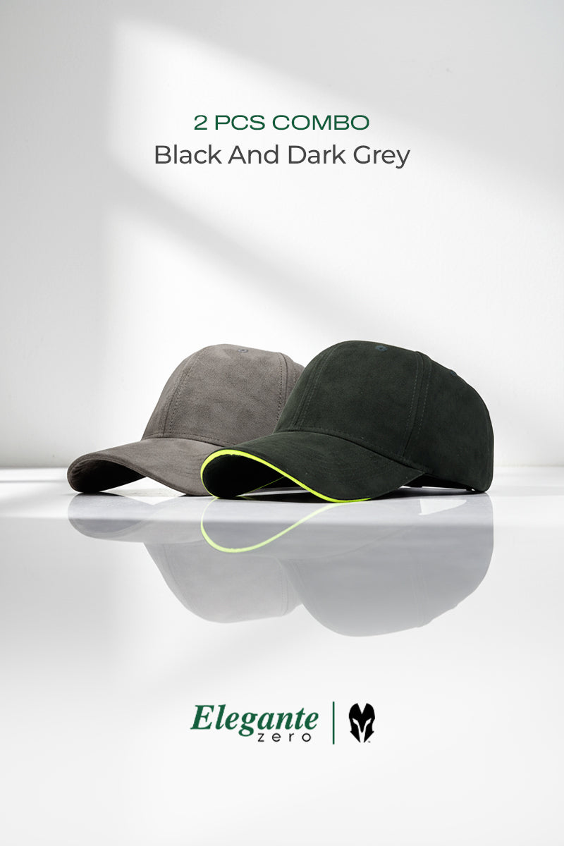 2 PCS COMBO OF BLACK AND DARK GREY ELEGANTE ZERO