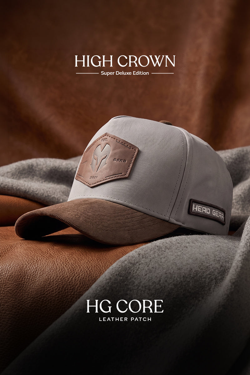 HEAD GEAR HG CORE LEATHER PATCH CAP - HGCH06