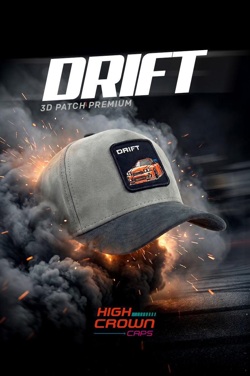 HEAD GEAR DRIFT 3D PATCH PREMIUM HIGH CROWN CAP