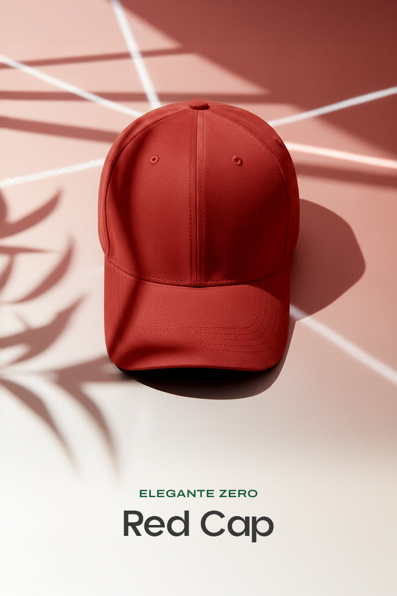 HEAD GEAR ELEGANTE ZERO BARN RED CAP (NO LOGO)