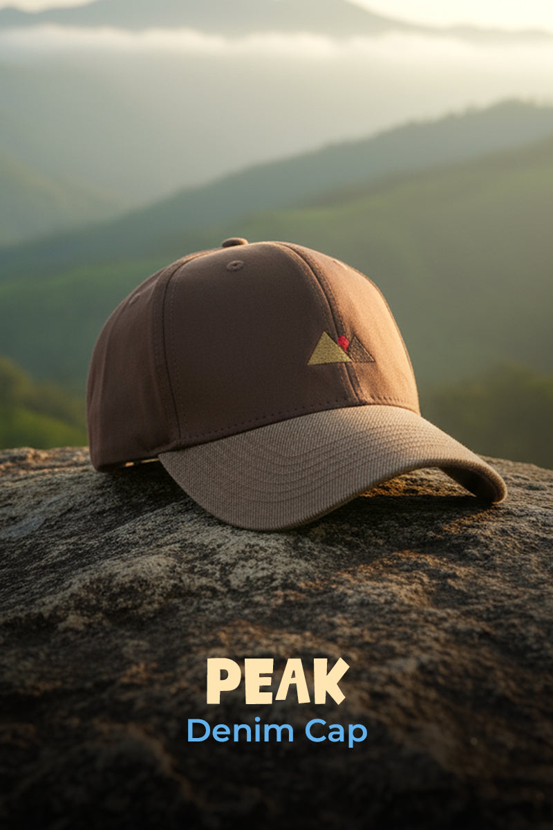 HEAD GEAR PEAK DENIM CAP