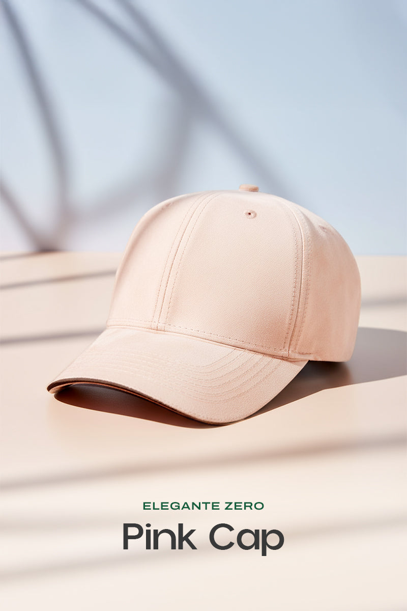 HEAD GEAR ELEGANTE ZERO BABY PINK CAP (NO LOGO)