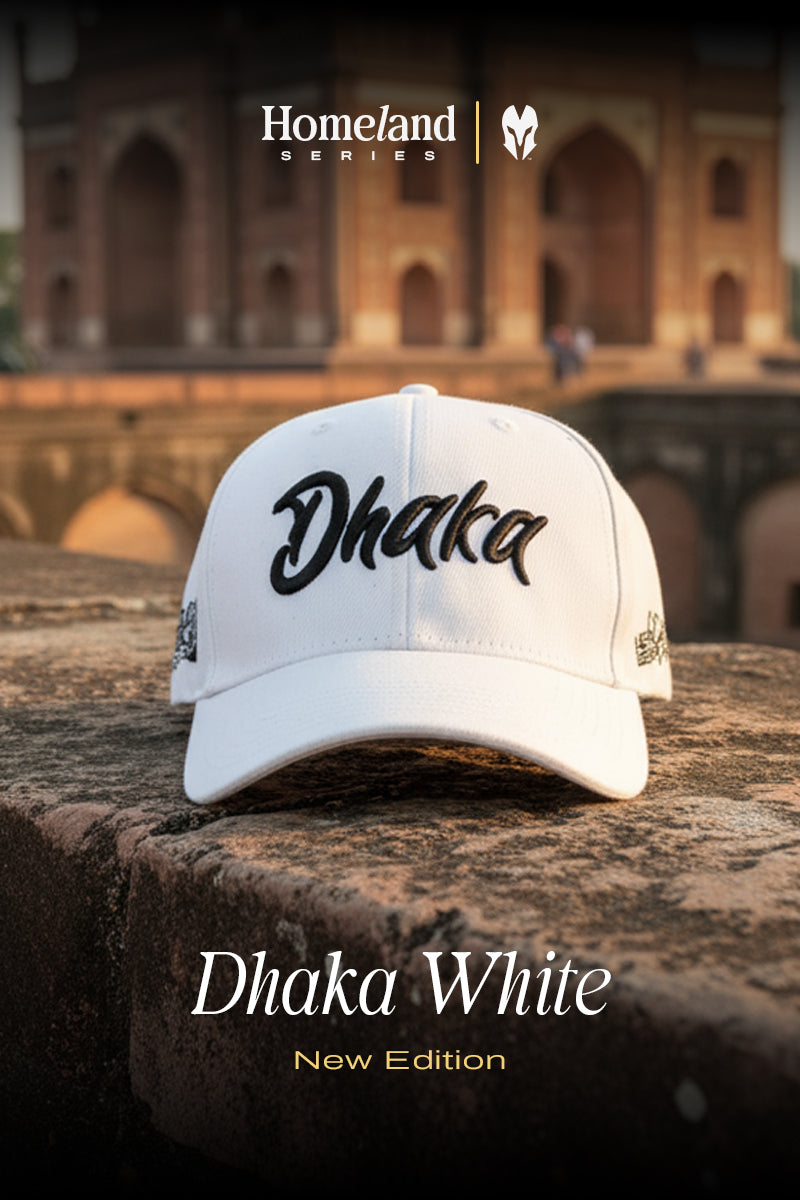 DHAKA WHITE NEW EDITION HEAD GEAR CAP