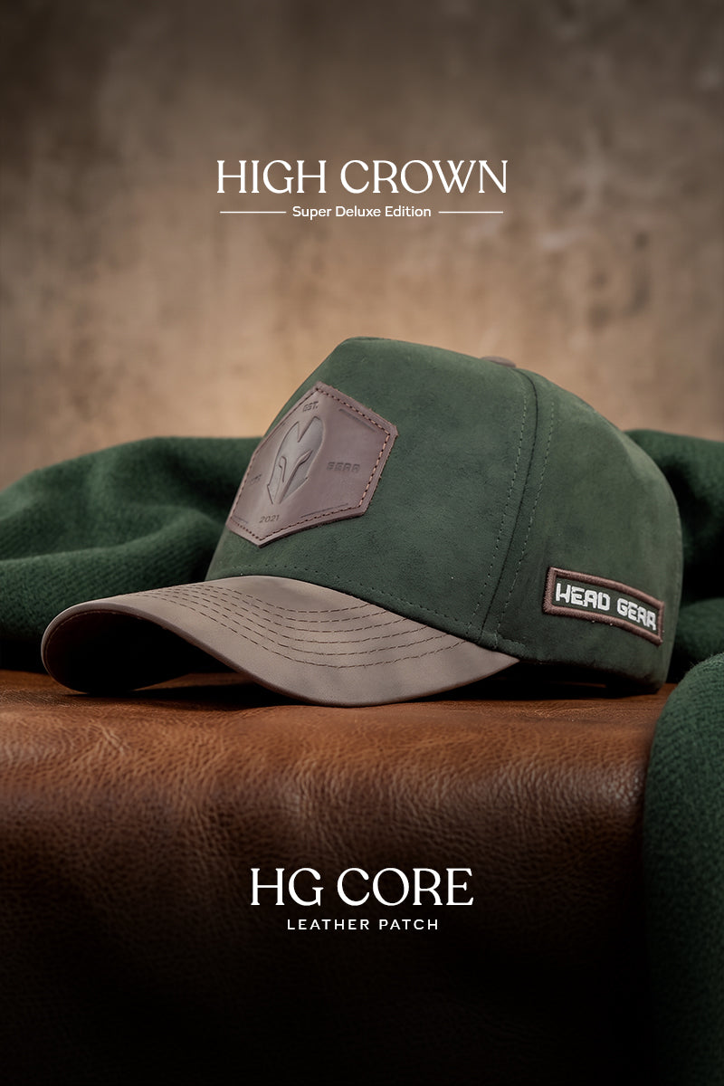 HEAD GEAR HG CORE LEATHER PATCH CAP - HGCH09