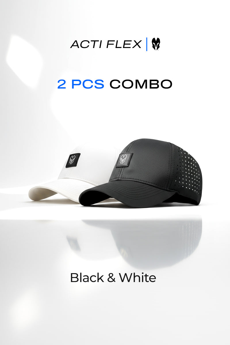 2 PCS COMBO OF BLACK AND WHITE ACTI FLEX