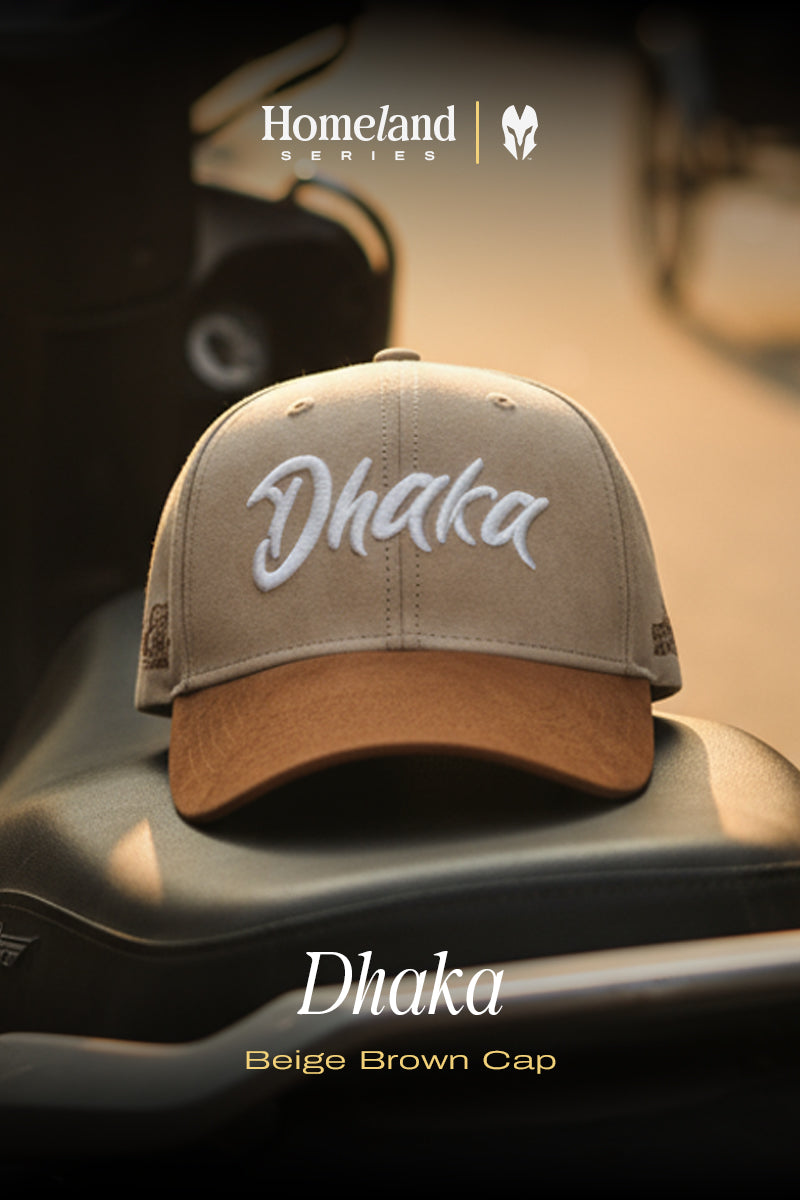HEAD GEAR DHAKA BEIGE BROWN CAP
