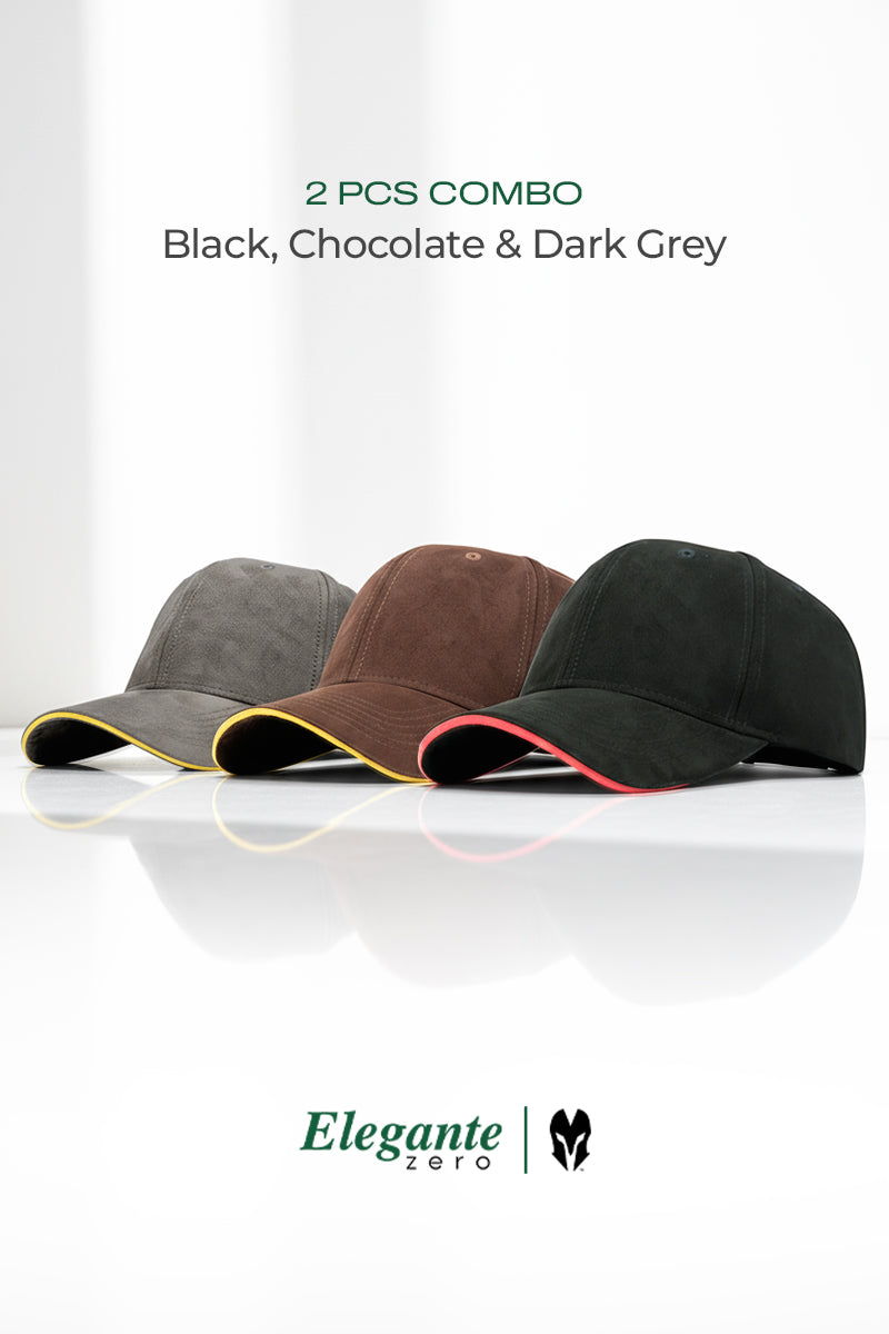 3 PCS COMBO OF BLACK, CHOCOLATE AND DARK GREY ELEGANTE ZERO