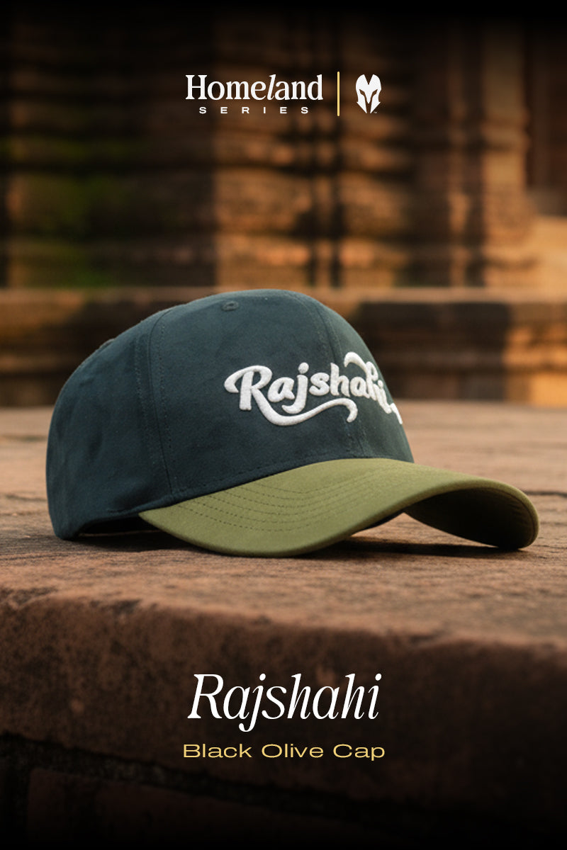 HEAD GEAR RAJSHAHI BLACK OLIVE CAP
