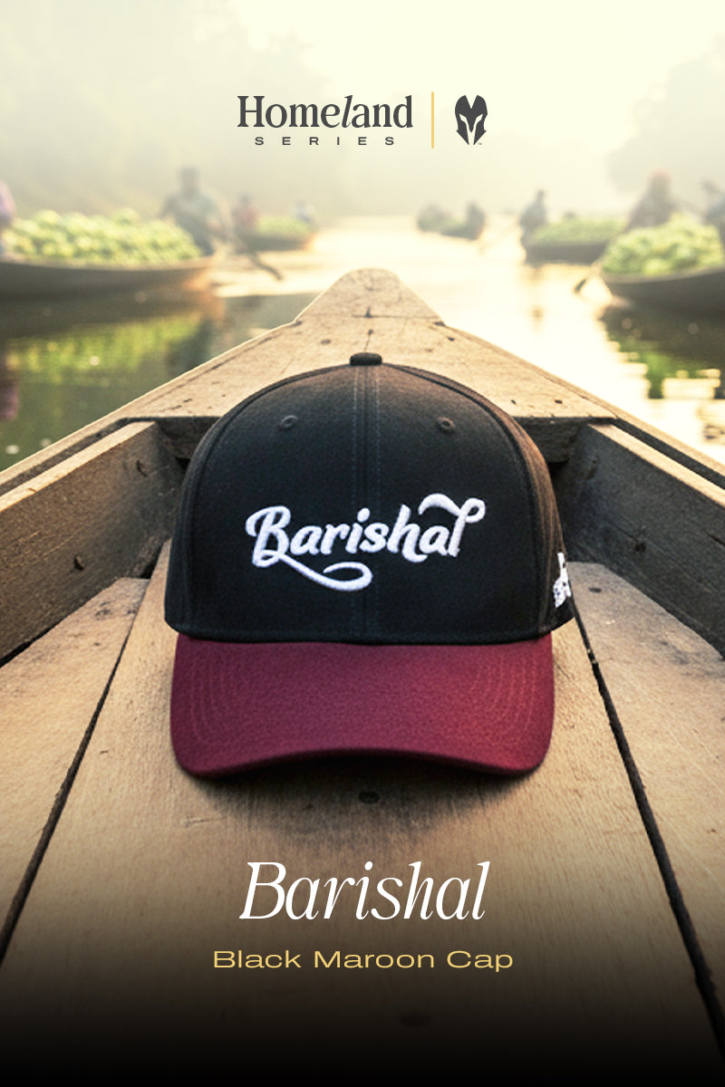 HEAD GEAR BARISHAL BLACK MAROON CAP