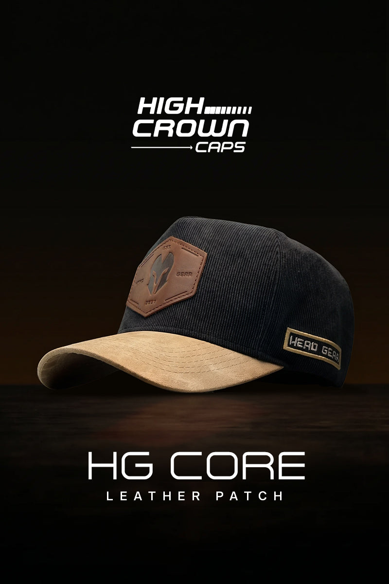 HEAD GEAR HG CORE LEATHER PATCH CAP - HGCH01