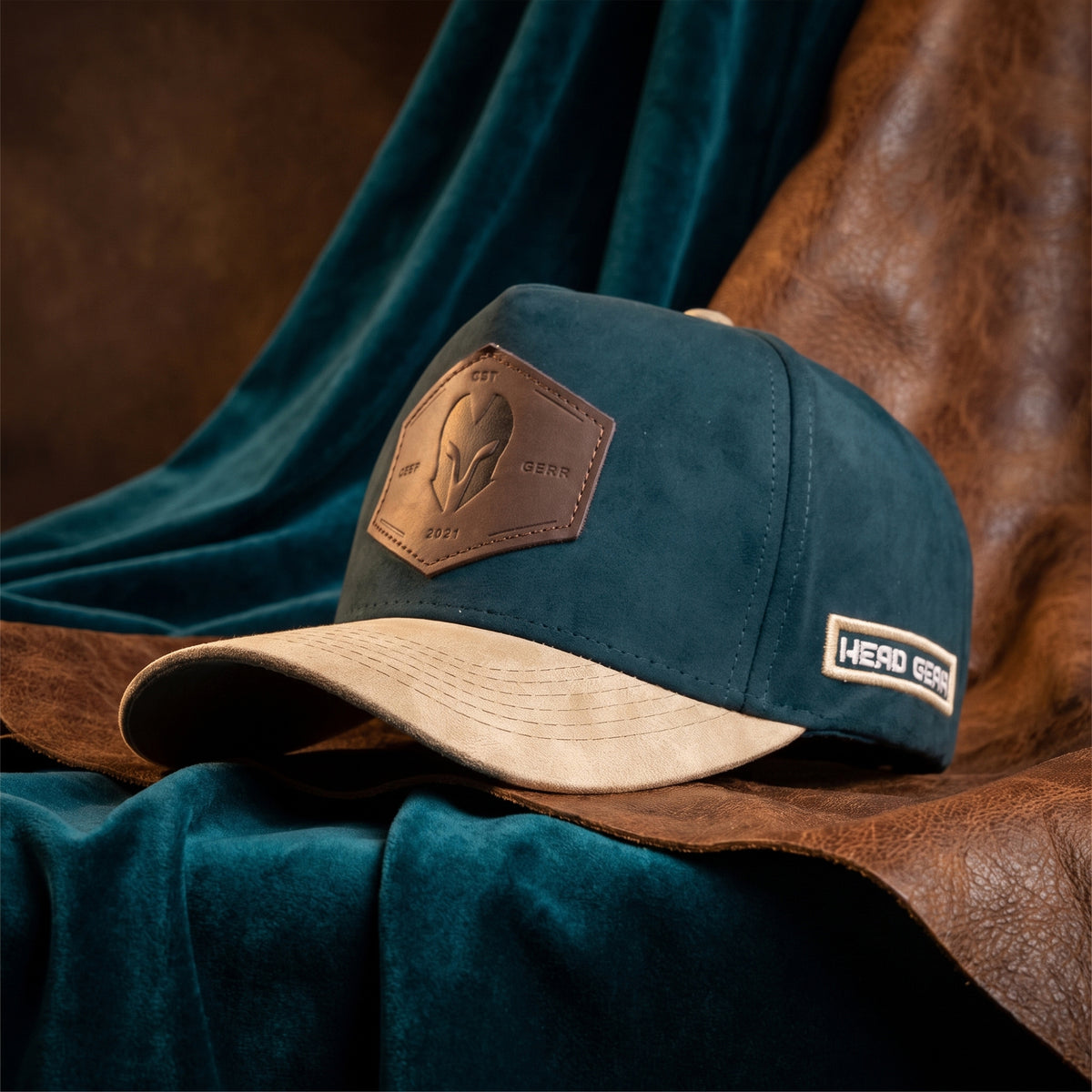 HEAD GEAR HG CORE LEATHER PATCH CAP - HGCH08