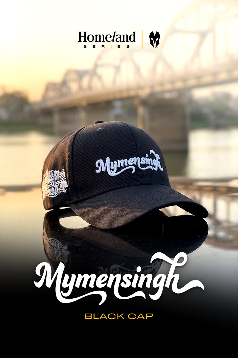 HEAD GEAR MYMENSINGH BLACK CAP