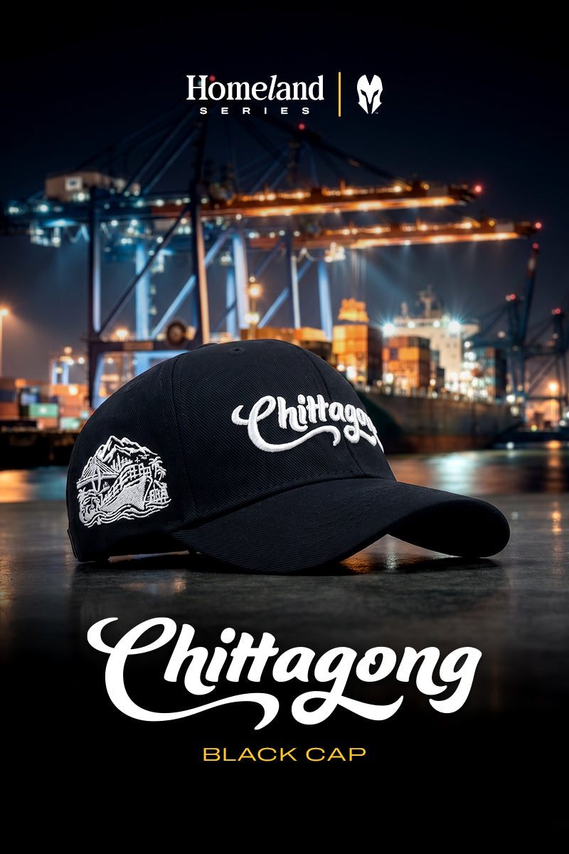 HEAD GEAR CHITTAGONG BLACK CAP