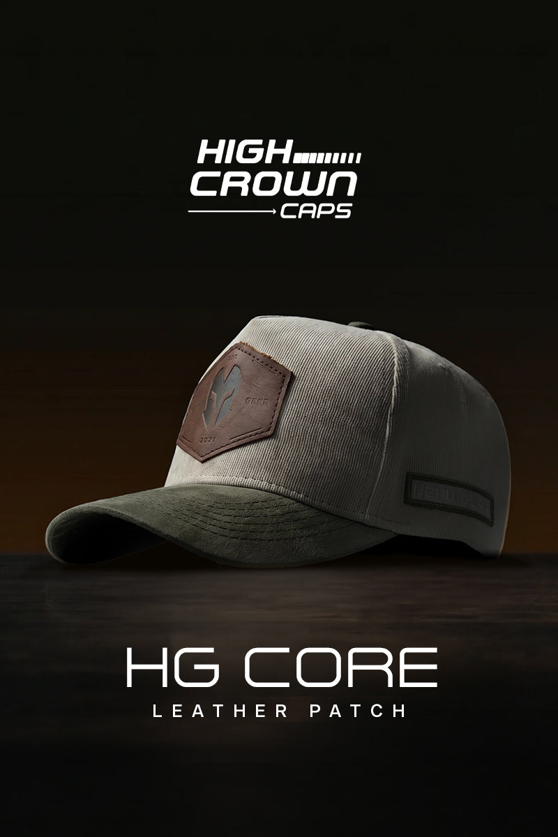 HEAD GEAR HG CORE LEATHER PATCH CAP - HGCH03