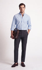 FOUNDER'S SOLID SHIRT - SKY BLUE