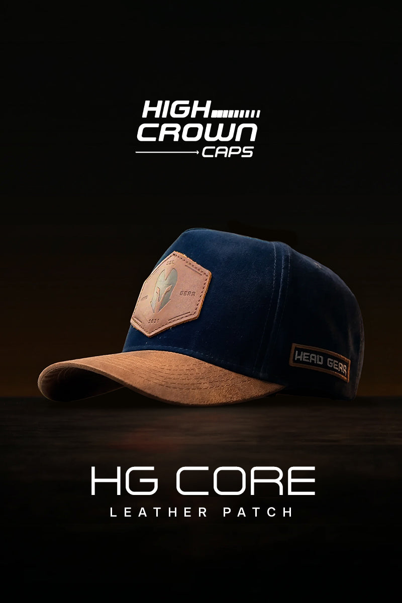 HEAD GEAR HG CORE LEATHER PATCH CAP - HGCH04