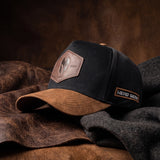 HEAD GEAR HG CORE LEATHER PATCH CAP - HGCH07