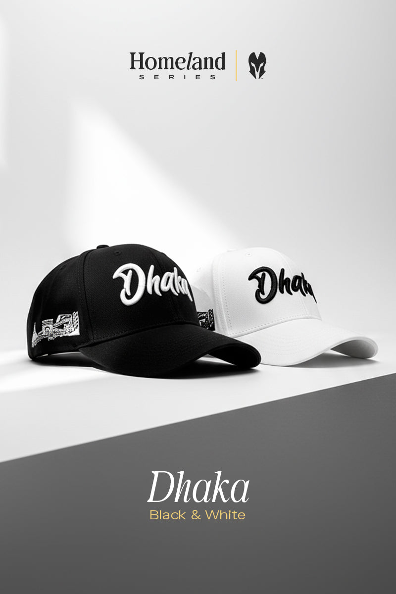 2 PCS COMBO OF DHAKA BLACK AND WHITE