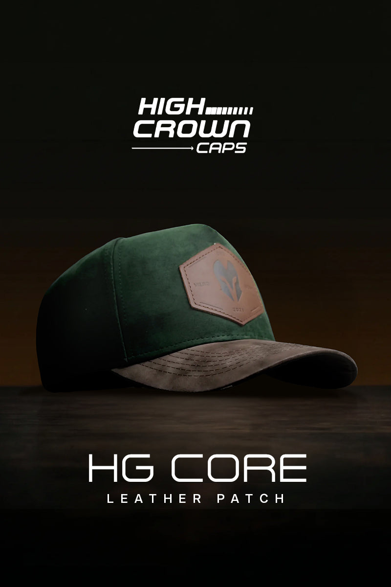 HEAD GEAR HG CORE LEATHER PATCH CAP - HGCH05
