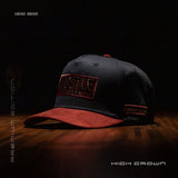 HEAD GEAR HUSTLE HARDER HIGH CROWN CAP