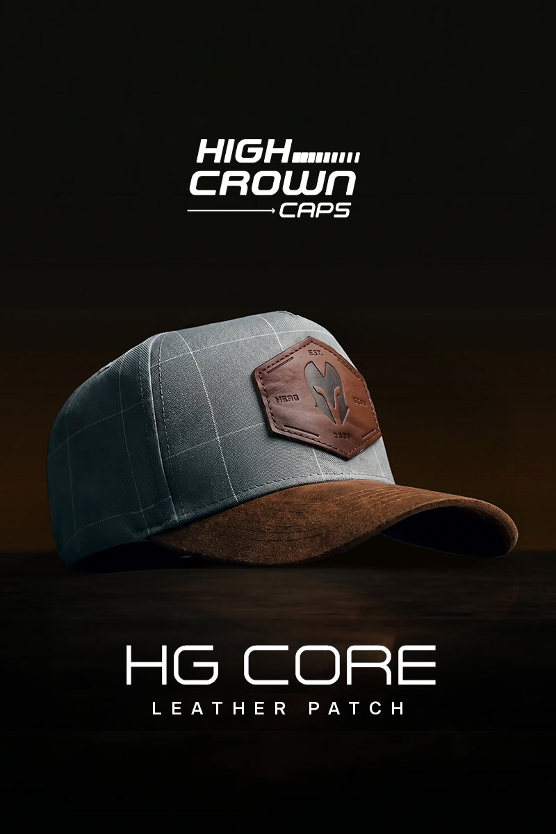 HEAD GEAR HG CORE LEATHER PATCH CAP - HGCH02