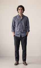 FOUNDER'S SOLID SHIRT - GREY