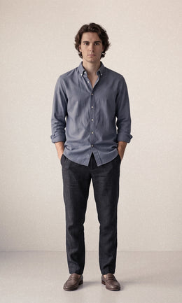 FOUNDER'S SOLID SHIRT - GREY