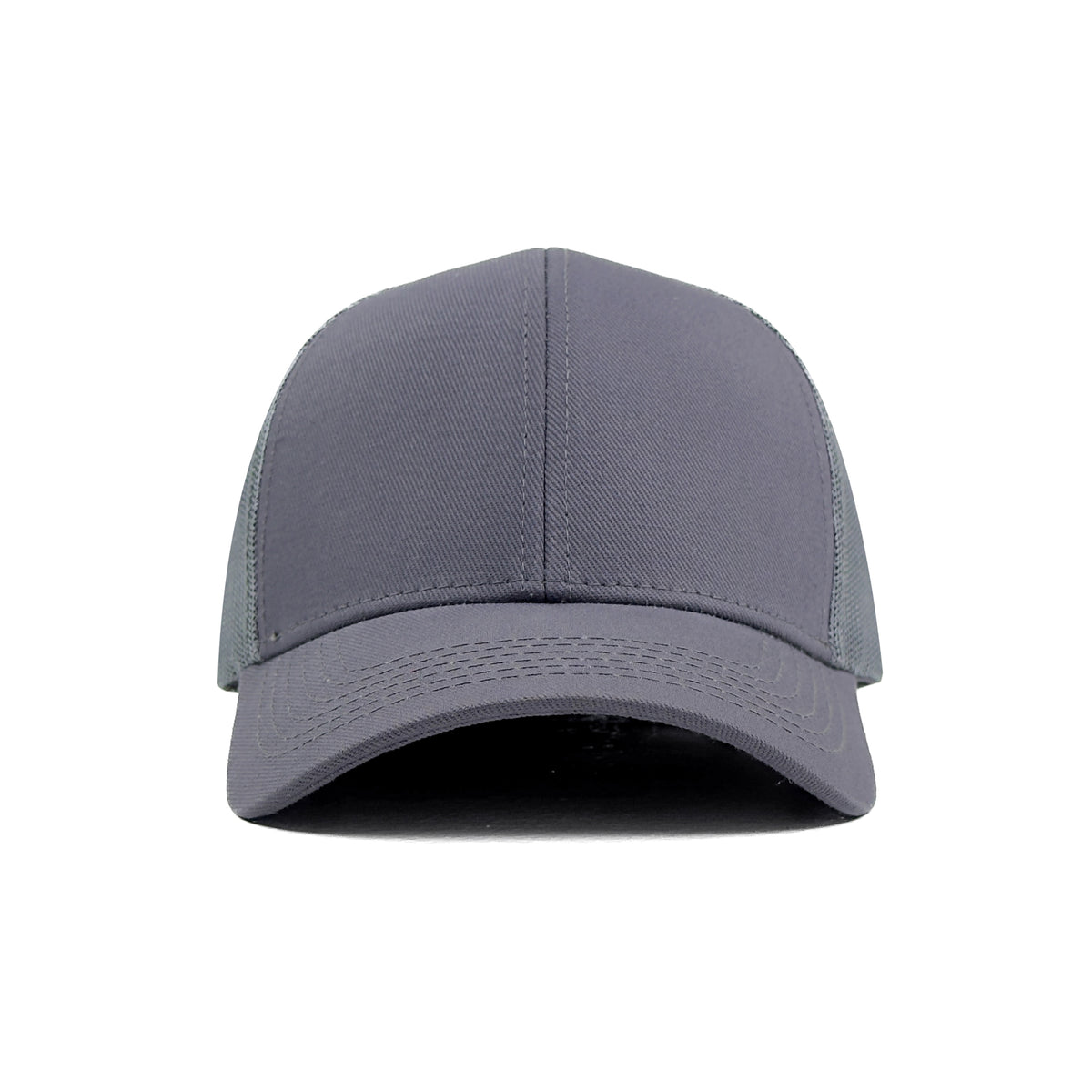 HEAD GEAR SOLID GREY TRUCKER CAP