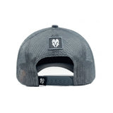 HEAD GEAR SOLID GREY TRUCKER CAP