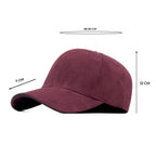 HEAD GEAR ELEGANTE ZERO MAROON SANDWICH CAP (NO LOGO)