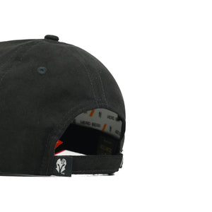 HEAD GEAR ELEGANTE ZERO BLACK SANDWICH ORANGE CAP (NO LOGO)