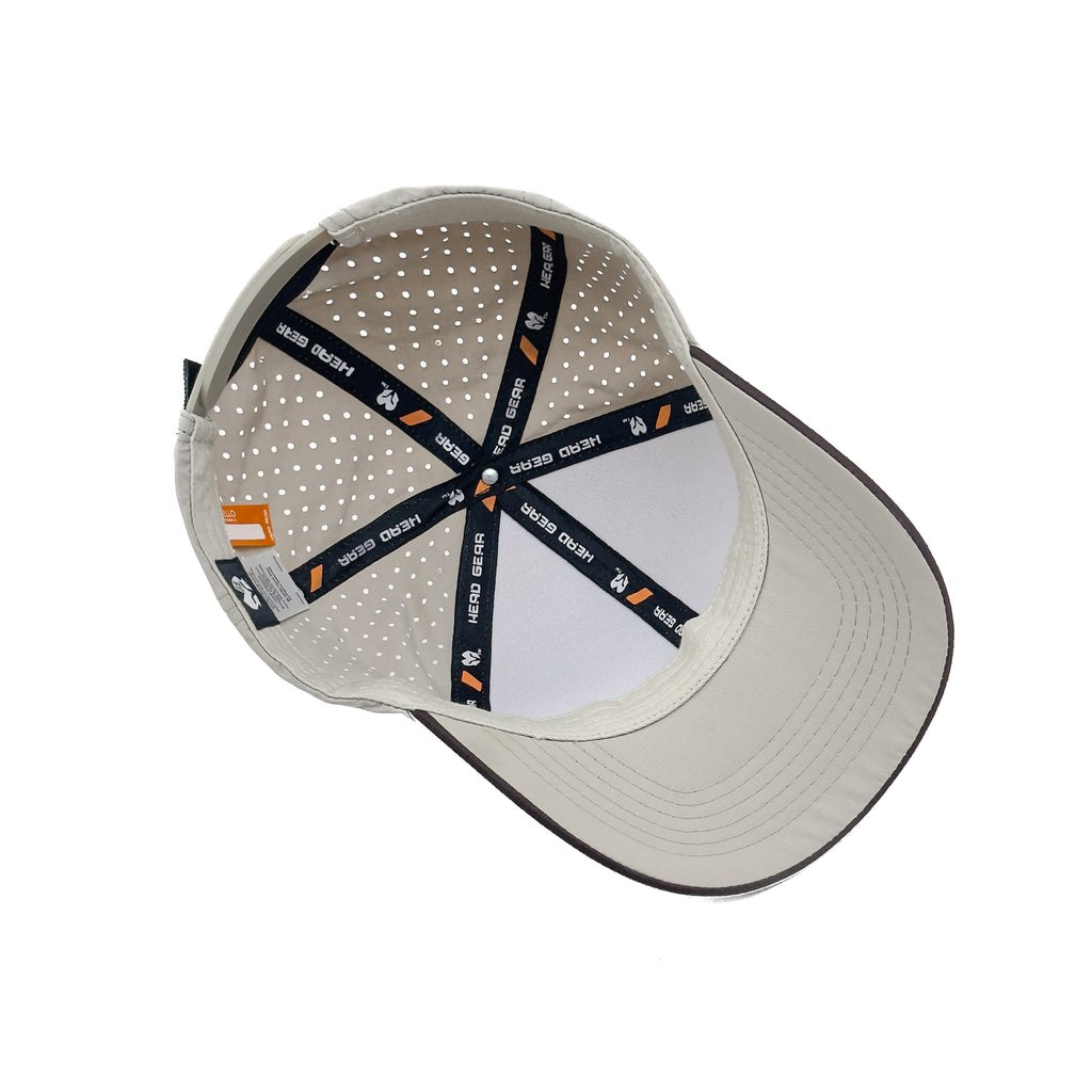 HEAD GEAR LIGHT GREY ACTI FLEX SIGNATURE SANDWICH CAP