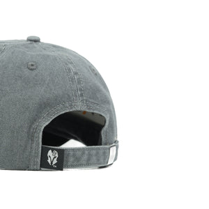 HEAD GEAR CAUTION WASHED DENIM CAP