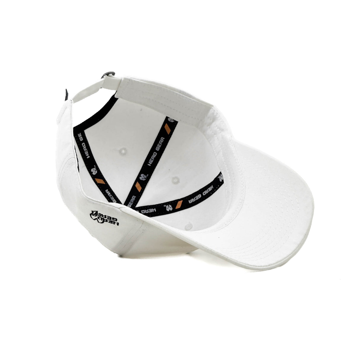 HEAD GEAR SOLID WHITE CAP
