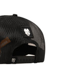 HEAD GEAR BLACK TRUCKER CAP