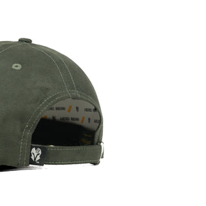 HEAD GEAR ELEGANTE ZERO GREEN SANDWICH YELLOW CAP (NO LOGO)