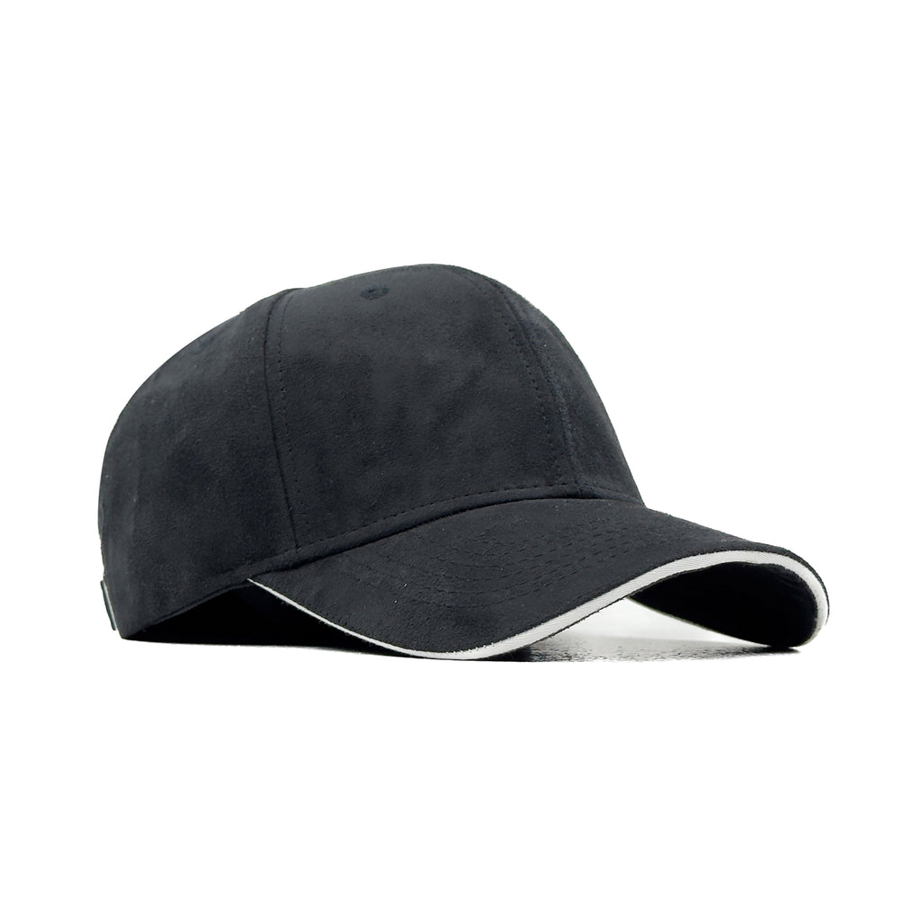 HEAD GEAR ELEGANTE ZERO BLACK SANDWICH CAP (NO LOGO)
