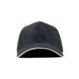 HEAD GEAR ELEGANTE ZERO BLACK SANDWICH CAP (NO LOGO)