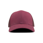HEAD GEAR SOLID MAROON TRUCKER CAP