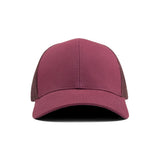 HEAD GEAR SOLID MAROON TRUCKER CAP