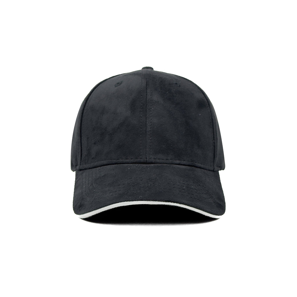 HEAD GEAR ELEGANTE ZERO BLACK SANDWICH CAP (NO LOGO)
