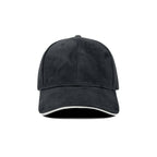 HEAD GEAR ELEGANTE ZERO BLACK SANDWICH CAP (NO LOGO)