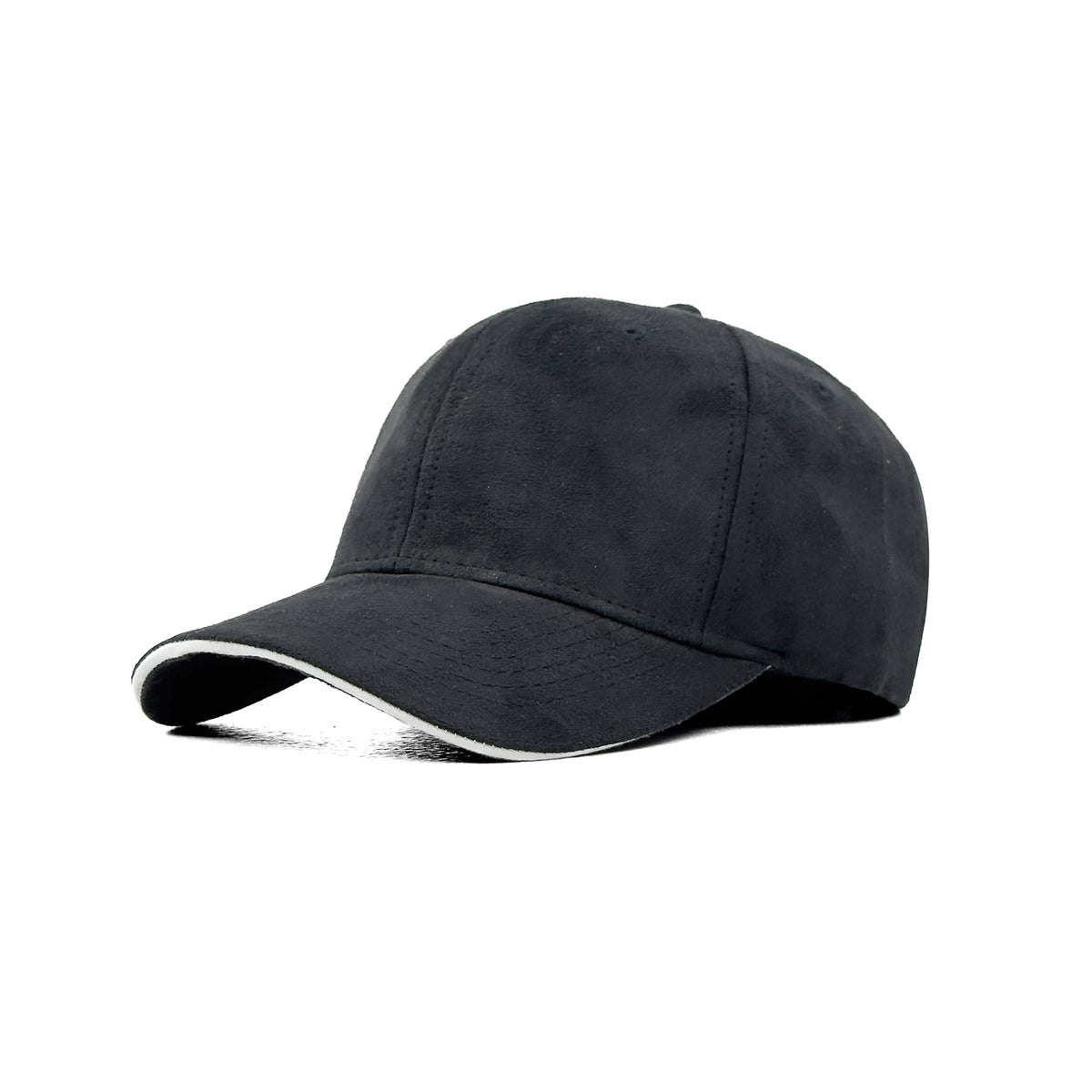 HEAD GEAR ELEGANTE ZERO BLACK SANDWICH CAP (NO LOGO)