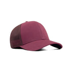 HEAD GEAR SOLID MAROON TRUCKER CAP