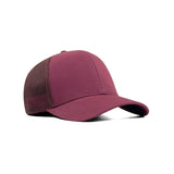 HEAD GEAR SOLID MAROON TRUCKER CAP